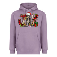 Lavender Christmas joy pitbull Heavyweight Hoodie - JahusDesignShop
