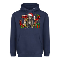 Navy Christmas joy pitbull Heavyweight Hoodie - JahusDesignShop