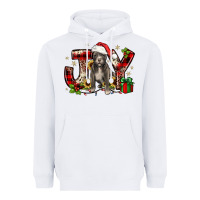 White Christmas joy pitbull Heavyweight Hoodie - JahusDesignShop
