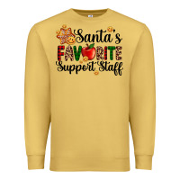 Antique Gold santa's favorite  sport staff Premium Sweatshirt - AdoDesignShop