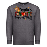 Charcoal Heather santa's favorite  sport staff Premium Sweatshirt - AdoDesignShop