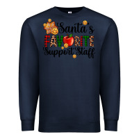 Navy santa's favorite  sport staff Premium Sweatshirt - AdoDesignShop