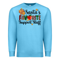 Ocean Blue santa's favorite  sport staff Premium Sweatshirt - AdoDesignShop