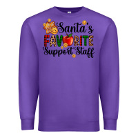 Purple santa's favorite  sport staff Premium Sweatshirt - AdoDesignShop