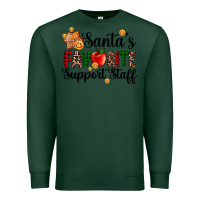 Sports Green santa's favorite  sport staff Premium Sweatshirt - AdoDesignShop