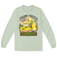 Matcha farm fresh lemons Long Sleeve Tee - Zillion Design Studio