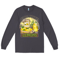 Smoke farm fresh lemons Long Sleeve Tee - Zillion Design Studio