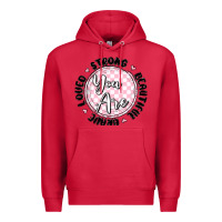 Cardinal you are strong Premium Hoodie - MaliasSmallBusiness