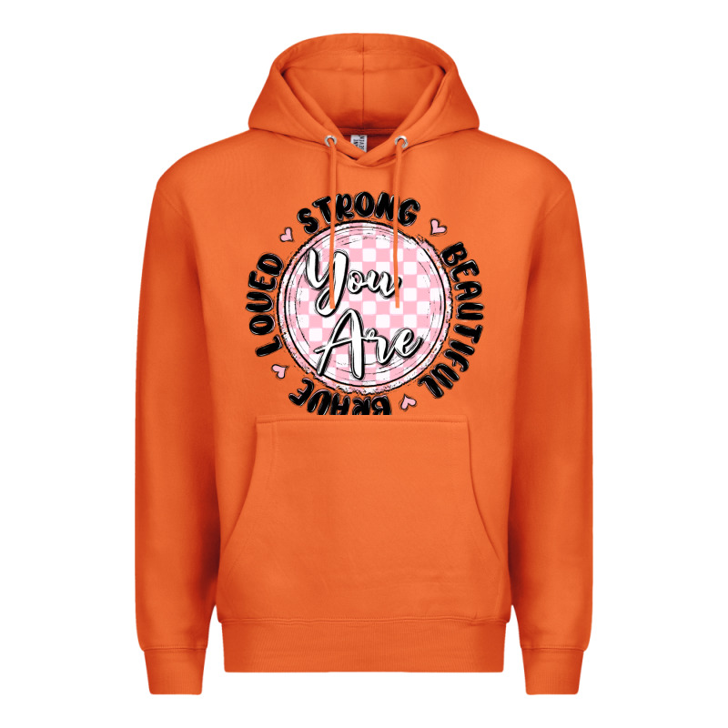 You Are Strong Premium Hoodie by MaliasSmallBusiness | Teevron