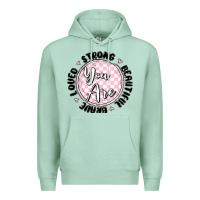 Seafoam you are strong Premium Hoodie - MaliasSmallBusiness