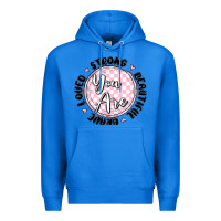 True Royal you are strong Premium Hoodie - MaliasSmallBusiness