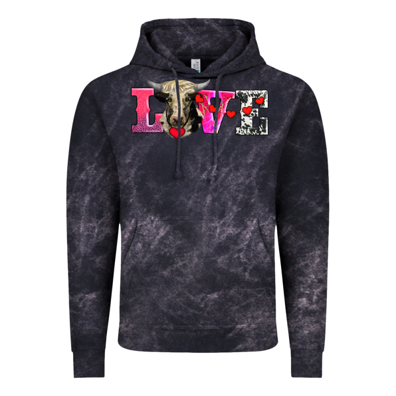 Love With Holstein Cow Vintage Hoodie by AdoDesignShop | Teevron