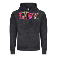 Vintage Arctic love with holstein cow Vintage Hoodie - AdoDesignShop