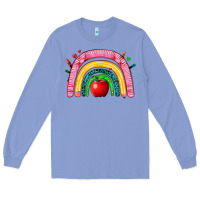 Colony Blue school rainbow Long Sleeve Tee - Zillion Design Studio