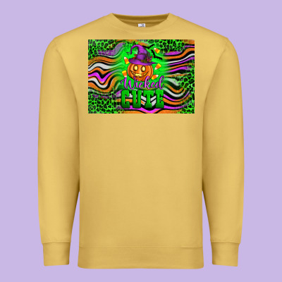 Wicked Cute Kids Premium Sweatshirt Designed By Artiststas