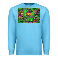 Ocean Blue Wicked cute kids Premium Sweatshirt - Artiststas