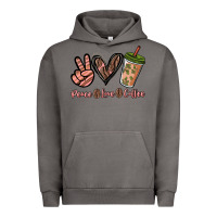 Pigment Tornado peace love coffee Urban Hoodie - NancyCooperArtShop