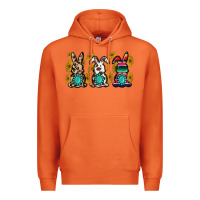 Carrot western bunny Premium Hoodie - MaliasSmallBusiness