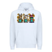 White western bunny Premium Hoodie - MaliasSmallBusiness