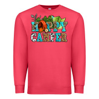 Cardinal happy camper with trees and map Premium Sweatshirt - AdoDesignShop