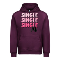 Mauve Wine single af Urban Hoodie - MaliasSmallBusiness