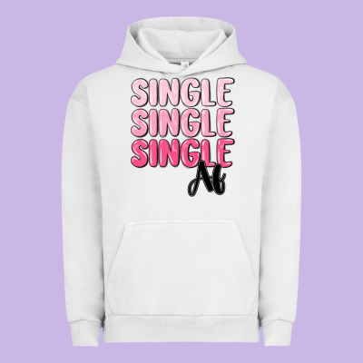 Single Af Urban Hoodie Designed By Maliassmallbusiness