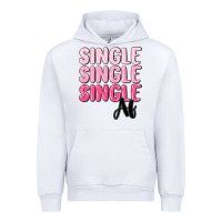 White single af Urban Hoodie - MaliasSmallBusiness