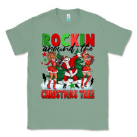 Sage Rockin Around The Christmas Tree Classic Tee - FaDigitalArtStudio