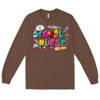 Chestnut school nurse Long Sleeve Tee - Zillion Design Studio