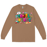 Toasted Coconut school nurse Long Sleeve Tee - Zillion Design Studio