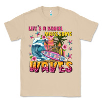 Mushroom lifes a beach make some waves Classic Tee - texasbilliewilder