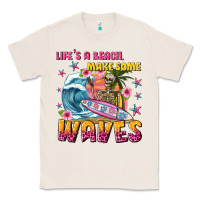 Natural lifes a beach make some waves Classic Tee - texasbilliewilder