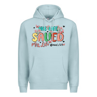 Blue Mist his life saved my life Premium Hoodie - MaliasSmallBusiness