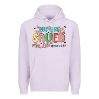 Lilac his life saved my life Premium Hoodie - MaliasSmallBusiness