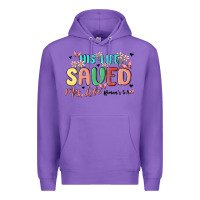 Purple his life saved my life Premium Hoodie - MaliasSmallBusiness