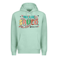 Seafoam his life saved my life Premium Hoodie - MaliasSmallBusiness