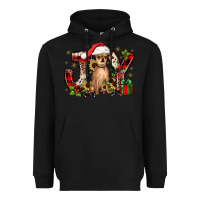 Black Christmas joy chihuahua Heavyweight Hoodie - JahusDesignShop