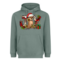 Sage Christmas joy chihuahua Heavyweight Hoodie - JahusDesignShop
