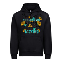 Black you despite the lok on my face you are still talki Urban Hoodie - MaliasSmallBusiness