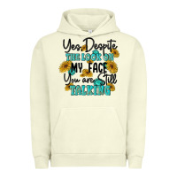 You Despite The Lok On My Face You Are Still Talki Urban Hoodie | Teevron