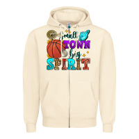 Sandshell small town big spirit basketball Zipper Hoodie - Zillion Design Studio