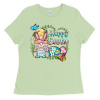 Matcha happy easter bunny gnome Ladies Tee - BarkalooDesign