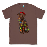 Chestnut Christmas labrador retriever Classic Tee - RanaPortraitStore