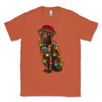 Copper Christmas labrador retriever Classic Tee - RanaPortraitStore