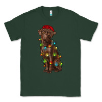 Sports Green Christmas labrador retriever Classic Tee - RanaPortraitStore