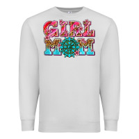 Dove Grey girl mom Premium Sweatshirt - AdoDesignShop