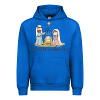 Cobalt o come let us adore him Urban Hoodie - MaliasSmallBusiness
