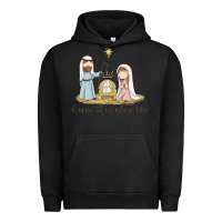 Pigment Black o come let us adore him Urban Hoodie - MaliasSmallBusiness
