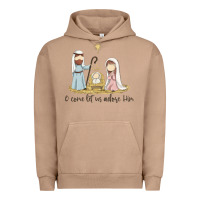 Pigment Burro o come let us adore him Urban Hoodie - MaliasSmallBusiness