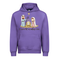 Tulip o come let us adore him Urban Hoodie - MaliasSmallBusiness